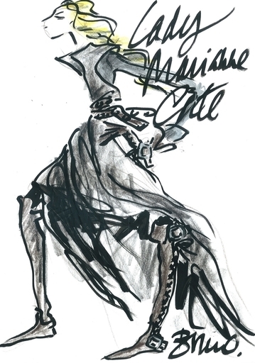 ロジェ ヴィヴィエ、映画『ロビン・フッド』のためにブーツをデザイン