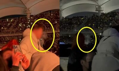 韓流トップ歌手のコンサートで堂々喫煙…中国人カップルの行動にSNS炎上「韓国ならバレないとでも？」