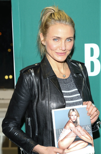 キャメロン・ディアス、NYで新書籍をPR