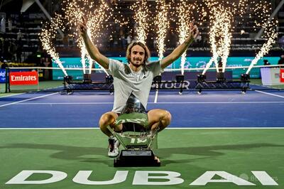 チチパスがATP 500初優勝 決勝11連敗をストップ ドバイ選手権