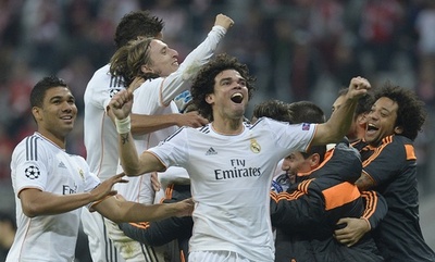 レアル・マドリード、バイエルンに完勝で12年ぶり決勝進出 欧州CL