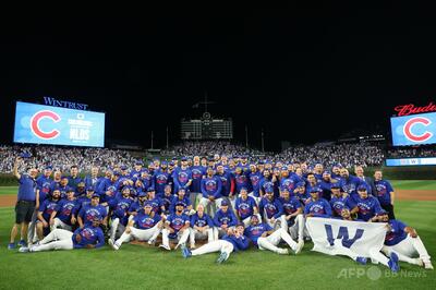 カブスが地区シリーズ進出、タイガースも勝ち上がり