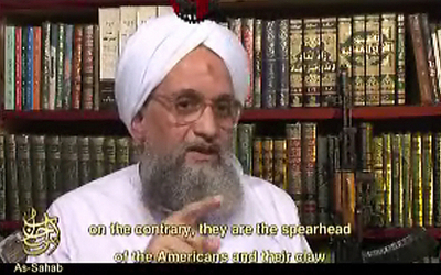 アルカイダナンバー2のインタビュー ハマスを非難し、米国を挑発 - イラク