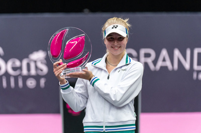 18歳タウソンがWTAツアー初優勝 予選からリヨンOP制す