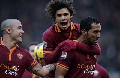 ローマが4発で快勝！トッティ「あきらめない」