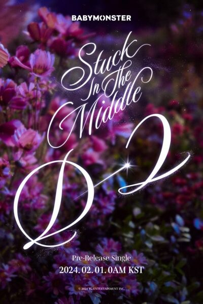 BABYMONSTER、「Stuck In The Middle」ポスターオープン