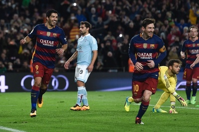 スアレスとメッシ、コンビで決めた「世紀のPK」