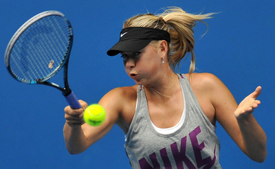 シャラポワらが開幕控え最終調整、全豪オープン