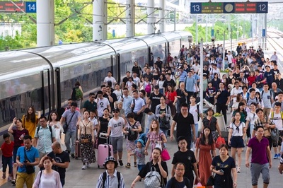 長江デルタ地域の鉄道、2018年の利用者数13億人突破 