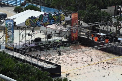 台湾娯楽施設火災で初の死者 20歳女性、9割にやけど