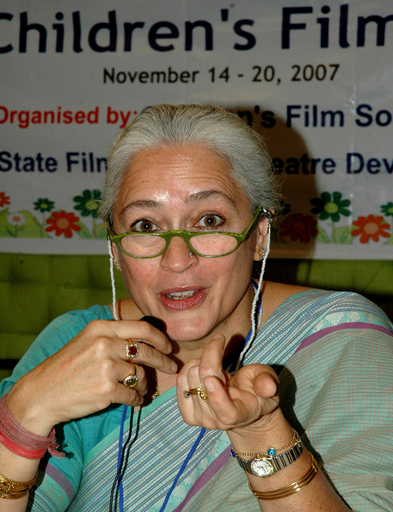 第15回インド国際児童映画祭 開催記者会見にナフィサ・アリ会長登場