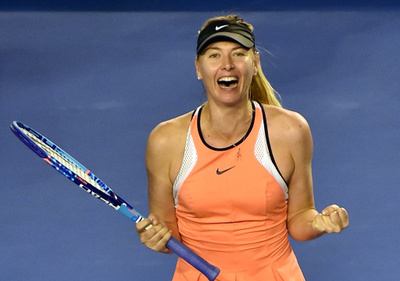 シャラポワ「人生最良の日」、処分軽減で来年4月の復帰を視野に