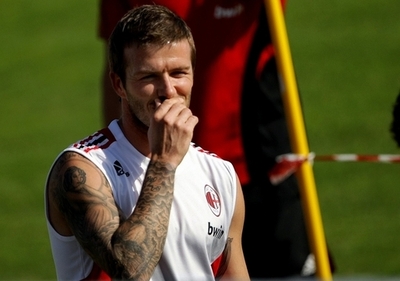 アンチェロッティ監督 「ベッカムは親善試合でデビューする」