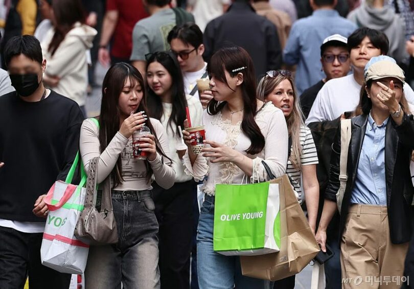 ソウル中区明洞の通り(c)MONEYTODAY