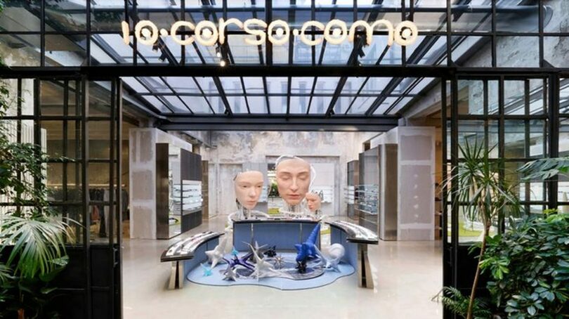 イタリア・ミラノの「10 コルソ コモ」に入るジェントルモンスター店舗(c)NEWSIS