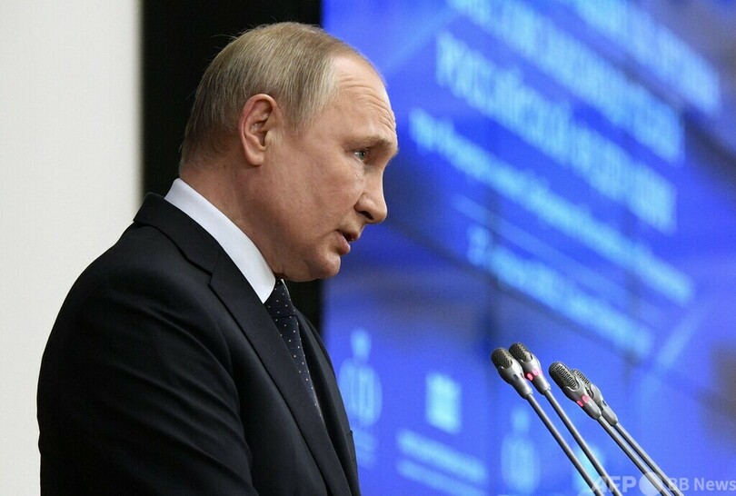 他国がウクライナ介入なら「電光石火の対応」 プーチン氏が警告