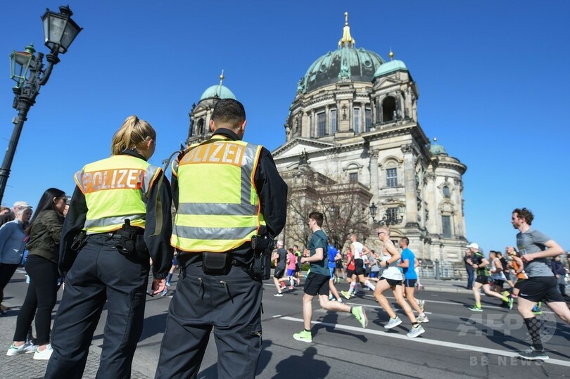 独ベルリンのハーフマラソンで攻撃企図か 6人逮捕 写真4枚 国際ニュース Afpbb News