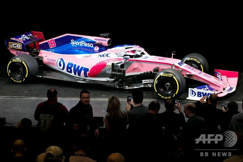 レーシングポイントは ピンク 今季仕様のカラーリングを発表 写真5枚 国際ニュース Afpbb News