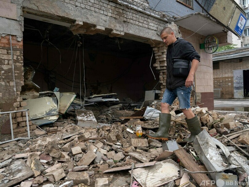 ロシア、ダム決壊被災地への支援なお妨害 国連