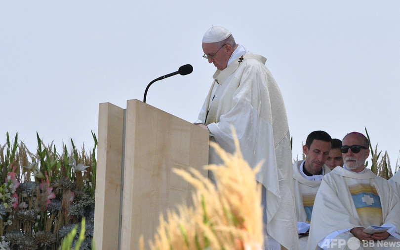  ローマ教皇が冗談「私の死を望む人々もいた」