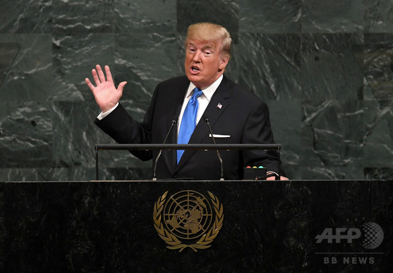 トランプ氏のイラン非難を婉曲、国営放送の通訳者に批判殺到 トランプ氏のイラン非難を婉曲、国営放送の通訳者に批判殺到