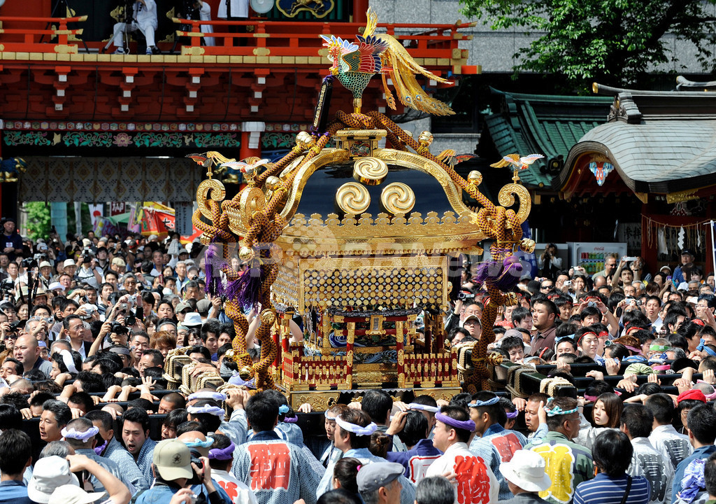 東京に夏を告げる神田祭、大神輿渡御 写真4枚 国際ニュース：AFPBB News
