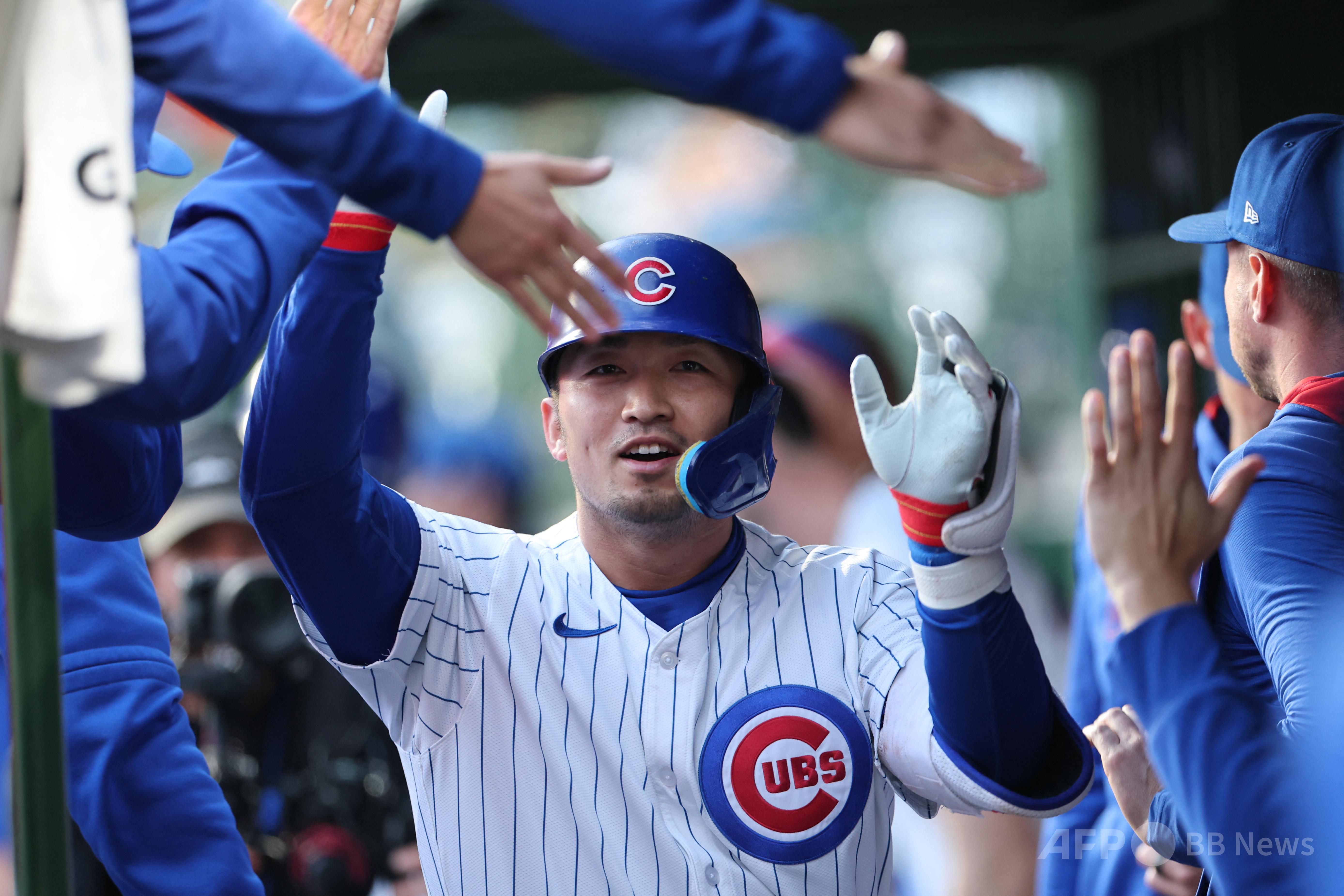 プルデンシャル生命　カフス 鈴木誠也が11号ソロ弾 カブスは惜敗 写真3枚 国際ニュース：AFPBB News