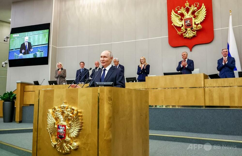 ロシア下院、ウクライナ侵攻の帰還兵46人が初登院　軍国主義化が鮮明に