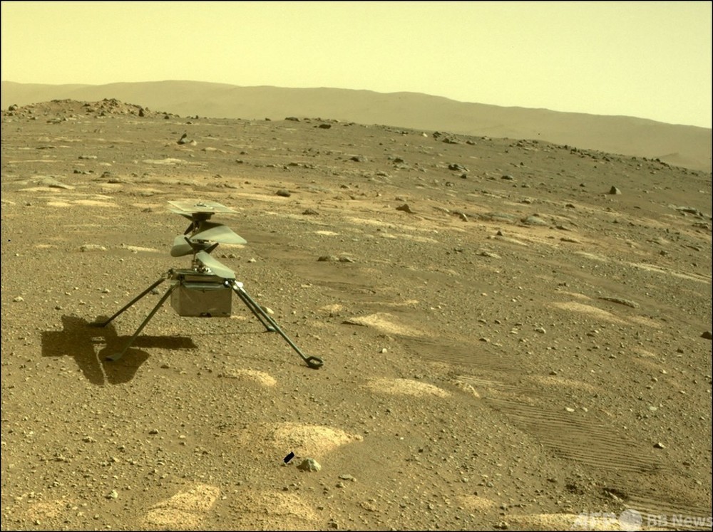 NASA小型ヘリ、火星で初飛行前の最新画像