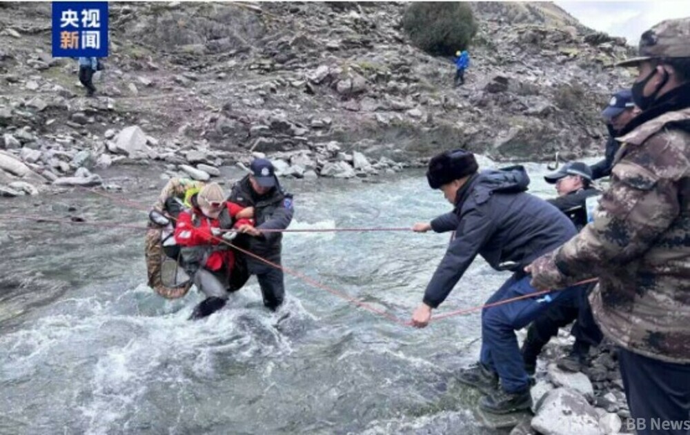 中国青海省祁連山で遭難事故 251人救出も1人死亡 写真1枚 国際ニュース