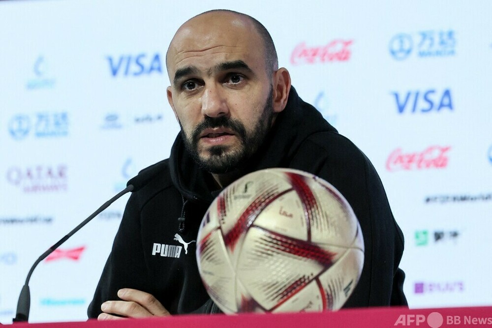 躍進のモロッコ監督、支配率重視の風潮に懐疑的 仏戦を控え 写真1枚 国際ニュース:AFPBB News