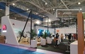 ファーフェイの展示エリア（2019年9月20日撮影）。(c)CNS/孫宏瑗