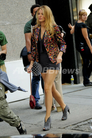 NYで『ゴシップ・ガール』撮影、B・ライブリーやT・モムセンが登場