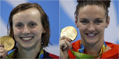 レデッキーとホッスーはこの日も止まらず金獲得、競泳女子