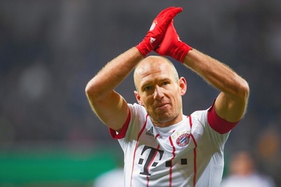 バイエルンが大勝でドイツ杯4強、2得点のロッベンも「2冠」に意欲