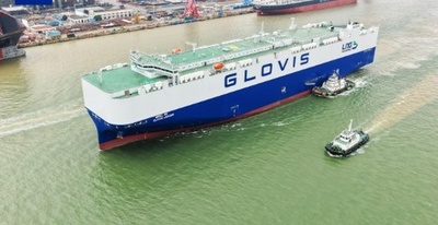 世界初の「積載台数1万台級」自動車運搬船が洋上試験を実施 中国