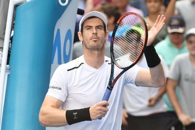 マレーが全豪4回戦進出、足首の不安を感じさせないプレー披露