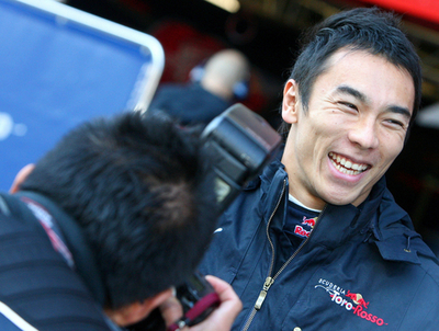 佐藤琢磨 バルセロナテスト初日でトップタイム