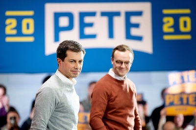 米大統領選候補のブティジェッジ氏、州レベルの世論調査で初のトップに アイオワ州