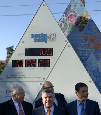 ソチ冬季五輪開幕まであと100日、カウントダウン始まる