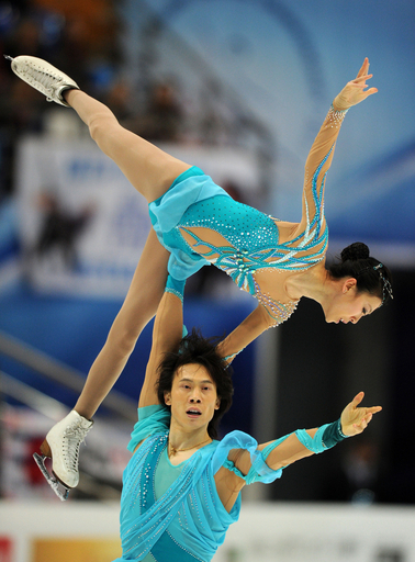 川口組が5位、高橋組は6位につける 11世界フィギュア・ペアSP