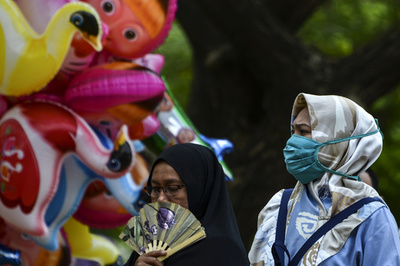インドネシアで初の新型コロナウイルス感染者、陽性の日本人と濃厚接触か