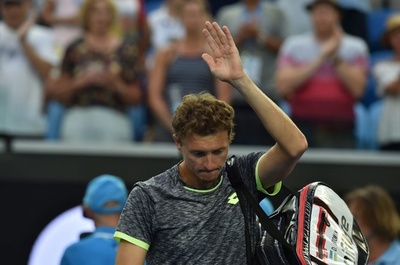 ジョコ撃破したイストミンのおとぎ話に幕、ディミトロフに屈す