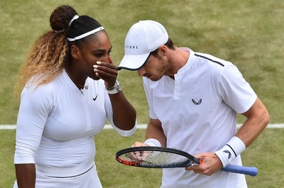 マレーとセレーナの夢のペア、ウィンブルドン3回戦で敗退