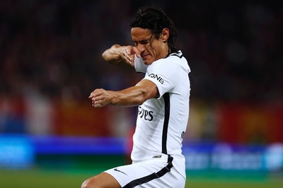 欧州CLで決定機を逃し続けたカヴァーニが4得点、PSGが大勝