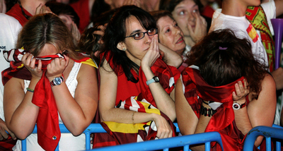 スペイン ロシアに1点差で敗れる