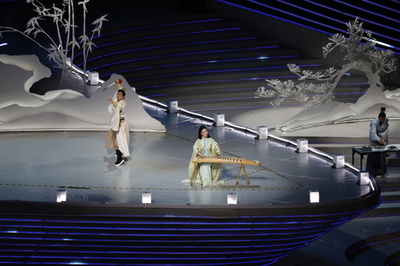 杭州アジア大会開会式、「中国的ロマン」の絵巻を制作