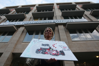 マッサ 左目に損傷なし、10日程で退院か