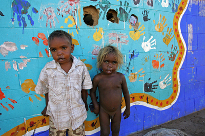 アボリジニの作品を集めたアートギャラリー