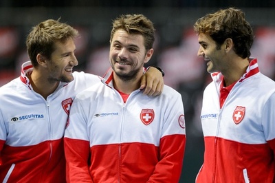 フェデラーとワウリンカが連勝、ナダルもデ杯復帰戦で勝利